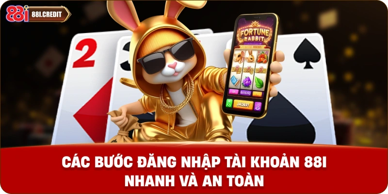 Các bước đăng nhập tài khoản 88i nhanh và an toàn